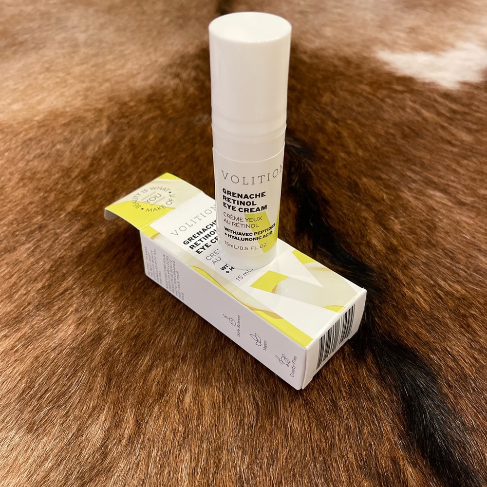 VOLITION Grenache Retinol Eye Cream BEAND NEW